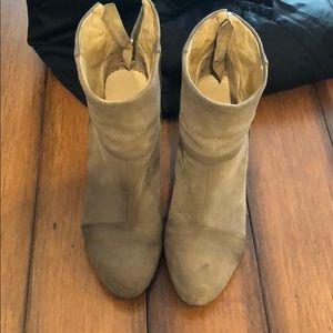 Rag and Bone booties in a neutral color